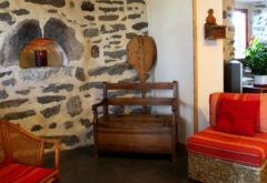 Gîte  - Intérieur - détail piéce de vie